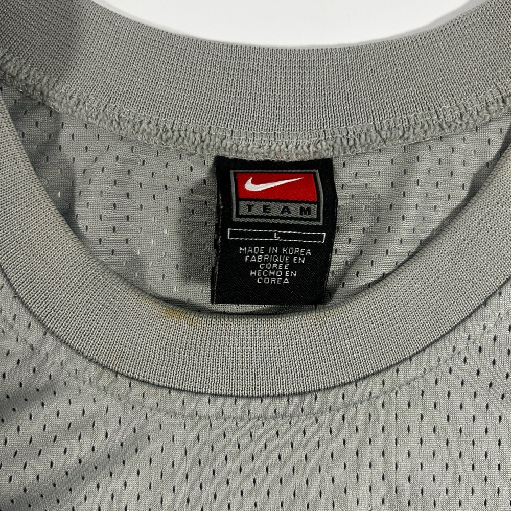 Nike Youth Large 14-16 Grey Boston Celtics Walker 8‎ Perforated NBA Jersey - Picture 6 of 9